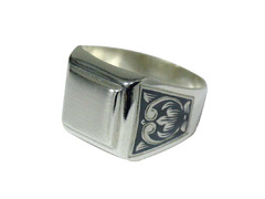 Серебряное кольцо «Классик»